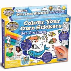 Brainstorm Colour your own stickers sea creatures