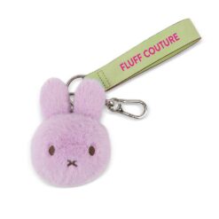 Nijntje fuzzy bag charm paars