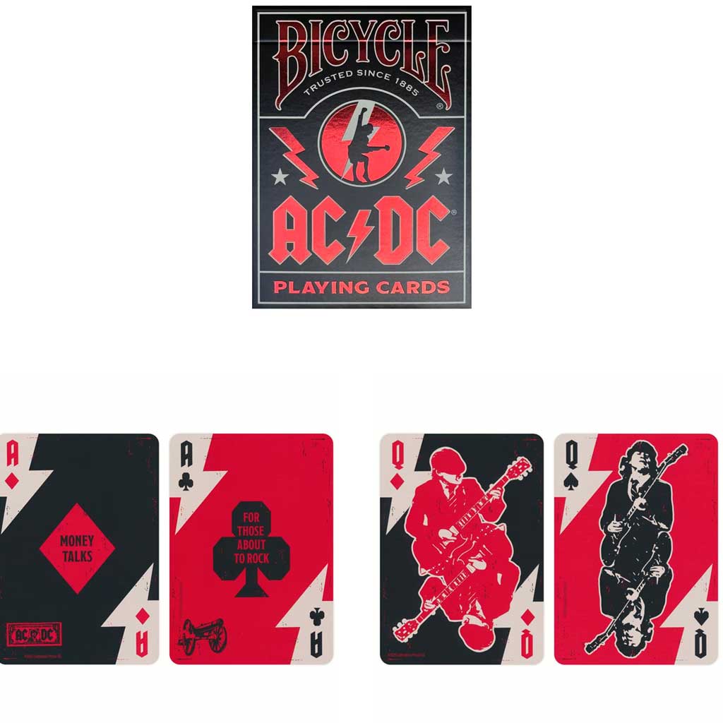 Bicycle cards AC/DC | speelkaarteen