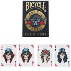 Bicycle cards Guns and roses
