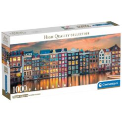 Clementoni puzzel de Amsterdamse grachten huizen 1000pcs