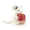 Jellycat Merry Mouse Present