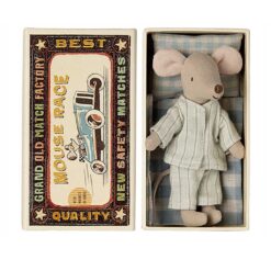 Maileg Big brother mouse in matchbox