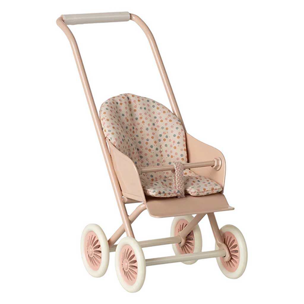 Poppenrolstoel Met Kruk – Realistische Miniatuur Accessoire Voor Poppenhuis – Groen, Kunststof