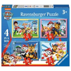 Ravensburger 4 in a box Paw Patrol 12 16 20 24pcs