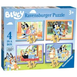 Ravensburger 4 in een box Bluey 12 16 20 24pcs