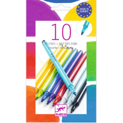 10 fijne viltstiften regenboog kleuren