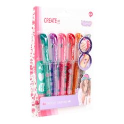 Create it! tattoo gelpens 6 stuks
