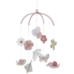 Little Dutch Cardboard mobile flowers & butterflies