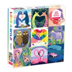 Mudpuppy puzzel Love in the wild 500pcs