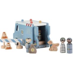 Little dutch houten politie wagen