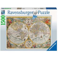 Ravensburger Wereldkaart 1594 puzzel 1500pcs