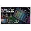 Satzuma Bluetooth Multicolor keyboard