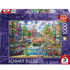 Schmidt Amsterdamse grachten puzzel 1000pcs