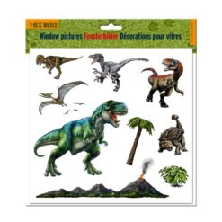 Spielburg raamstickers dinosaurussen