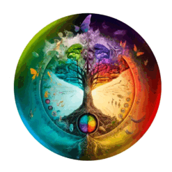 Wooden city puzzel Tree of life 250 pcs