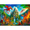 Wooden puzzle Fantasy Castle 1000