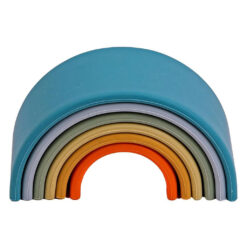 Derna siliconen regenboog blauw