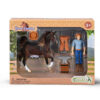 Collecta hoefsmid set met paard