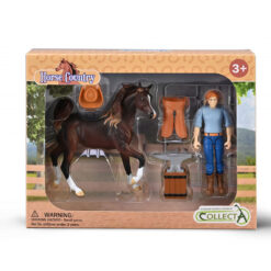 Collecta hoefsmid set met paard