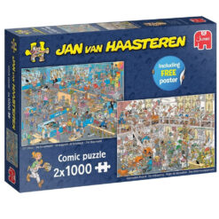 Jan van Haasteren 2x De bouwmarkt De verbouwing 1000pcs