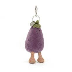 Jellycat aubergine sleutelhanger