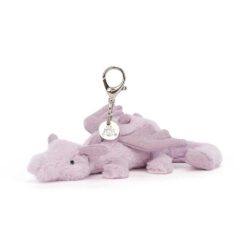 Jellycat Lavender Dragon Bag Charm