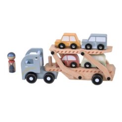 Little Dutch Houten Truck met oplegger