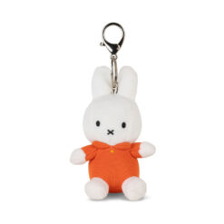 Miffy orange Dress keychain