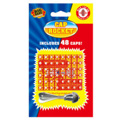 Raket met klappertjes