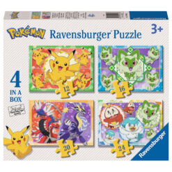 Ravensburger puzzel 4 in a box pokemon
