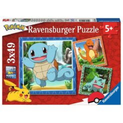 Ravensburger puzzel Pokémon 3x49pcs