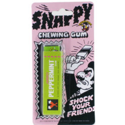 Snappy chewing gum