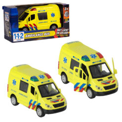 112 Ambulance Bus Met Licht en Geluid