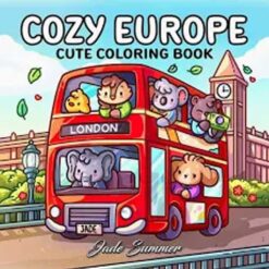 Cozy Europe - Comfy kleurboek Jade Summer