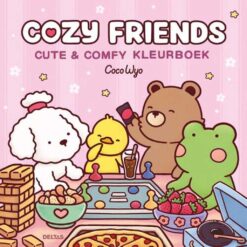 Cozy friends cute & comfy kleurboek