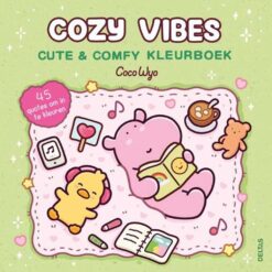 Cozy Vibes Cute & Comfy kleurboek Coco Wyo