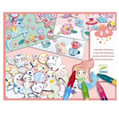 Creër met vormen meisjes