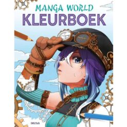 Deltas Manga World Kleurboek