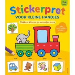 Deltas stickerboek Stickerpret voor Kleine Handjes 2-4 jaar