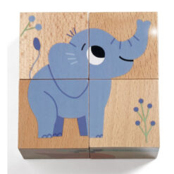 Djeco blokpuzzel Wild en co