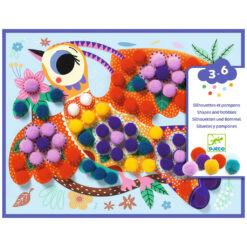 Djeco collages pompom
