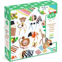 Djeco knutseldoos Jungle dieren