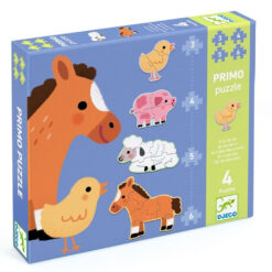 Djeco Puzzel Primo Op De Boerderij