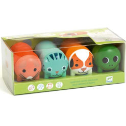 Djeco stempels in de tuin