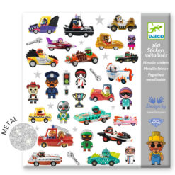 Djeco stickers De wereld van CRAZY MOTORS