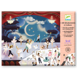 Djeco wrijfplaatjes balletdansers