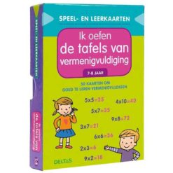 Ik oefen de tafels van vermenigvuldiging
