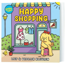 Kleurboek Sunny vibes Happy shopping