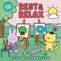 Kleurboek Sunny vibes Rest & relax
